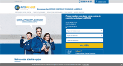Desktop Screenshot of controle-technique-lannilis.autosecurite.com