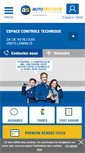 Mobile Screenshot of controle-technique-lannilis.autosecurite.com