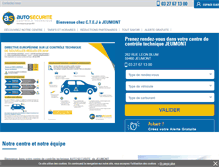 Tablet Screenshot of controle-technique-jeumont.autosecurite.com