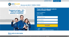 Desktop Screenshot of controle-technique-thonon.autosecurite.com