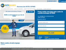 Tablet Screenshot of controle-technique-seynod.autosecurite.com