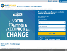 Tablet Screenshot of controle-technique-mozac.autosecurite.com