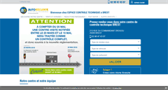 Desktop Screenshot of controle-technique-brest-01.autosecurite.com