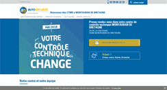 Desktop Screenshot of controle-technique-montauban-de-bretagne.autosecurite.com