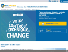 Tablet Screenshot of controle-technique-montauban-de-bretagne.autosecurite.com