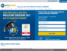 Tablet Screenshot of controle-technique-chambery.autosecurite.com