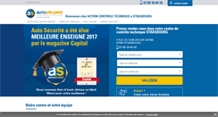 Desktop Screenshot of controle-technique-strasbourg.autosecurite.com