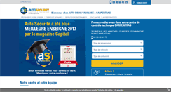 Desktop Screenshot of controle-technique-carpentras.autosecurite.com