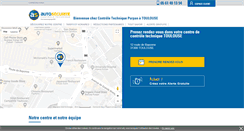 Desktop Screenshot of controle-technique-toulouse.autosecurite.com