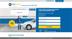 Desktop Screenshot of controle-technique-metz-tessy.autosecurite.com