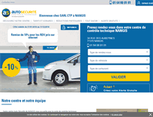 Tablet Screenshot of controle-technique-nangis.autosecurite.com