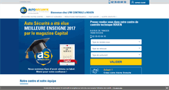 Desktop Screenshot of controle-technique-rouen.autosecurite.com