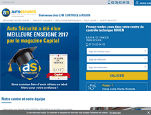 Tablet Screenshot of controle-technique-rouen.autosecurite.com