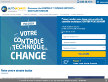 Tablet Screenshot of controle-technique-souffelweyersheim.autosecurite.com