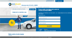 Desktop Screenshot of controle-technique-nimes.autosecurite.com