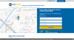 Desktop Screenshot of controle-technique-arles.autosecurite.com