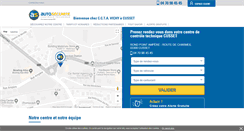 Desktop Screenshot of controle-technique-cusset.autosecurite.com