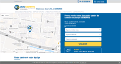Desktop Screenshot of controle-technique-gemenos.autosecurite.com
